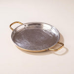 Pure Brass Dosa Tawa (with Insulated Handle)