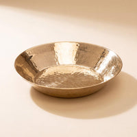 Pure Brass Hammered Paraat (Dough Kneading Plate)