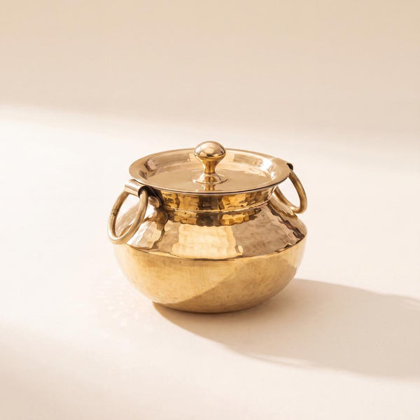 Brass Patili Degchi Cookware (with Pure Kalai Lining)