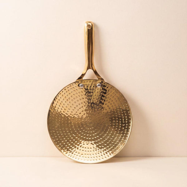 Pure Brass Roti Tawa (with Insulated Handle)