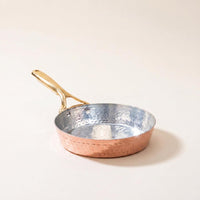 Pure Hammered Copper Frypan (with Pure Kalai Lining)